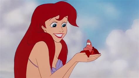 She <strong>is naked</strong>, however one can feel that she is dressed. . Ariel is naked